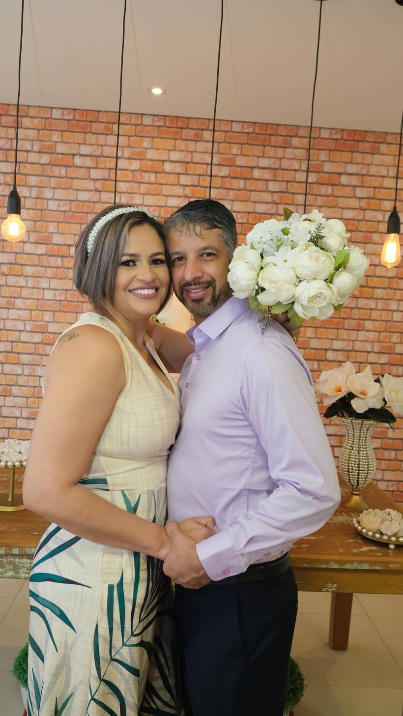 Casamento de Miro e Cintia  Cartório do 7º Ofício Ceilândia DF A recepção foi no Restaurante Capital Choop