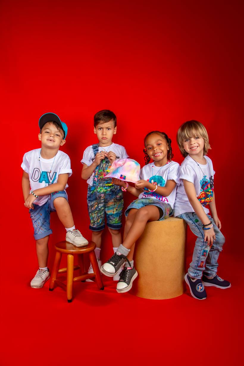 Fotografia comercial Infantil - Estúdio