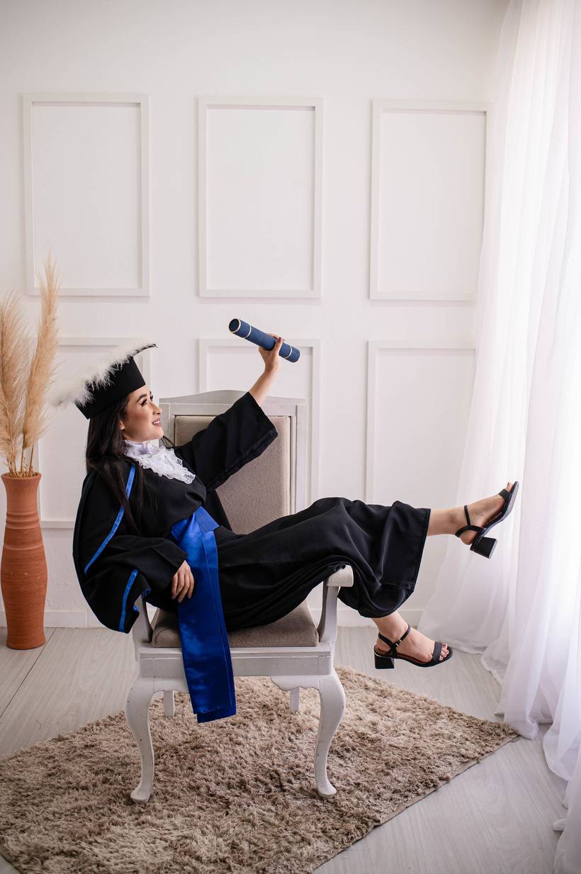 Ensaio de estúdio de formatura