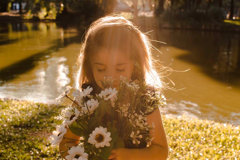 Milena, 5 años