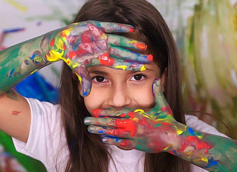 Smash the paint - Criança faz Arte 