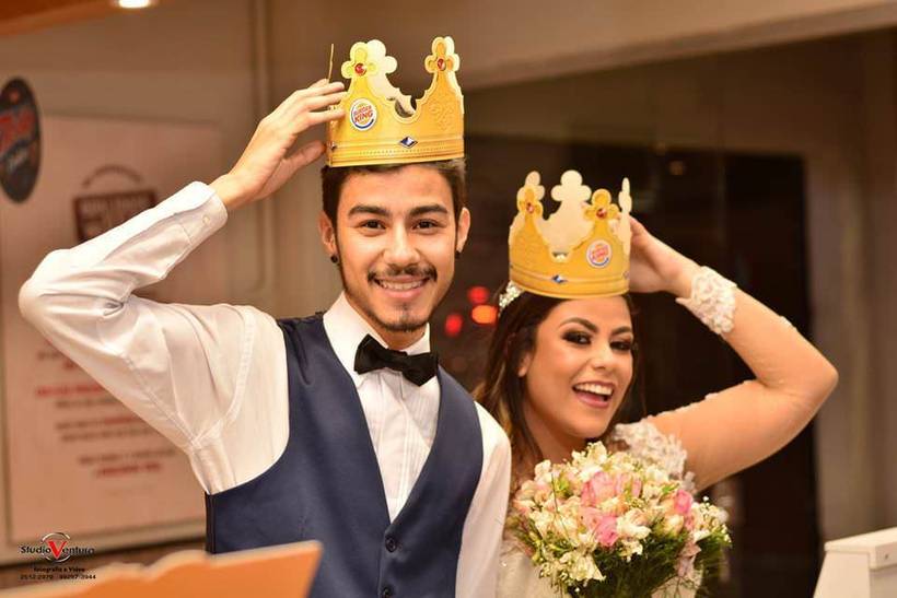 Pós Casamento no Burguer King