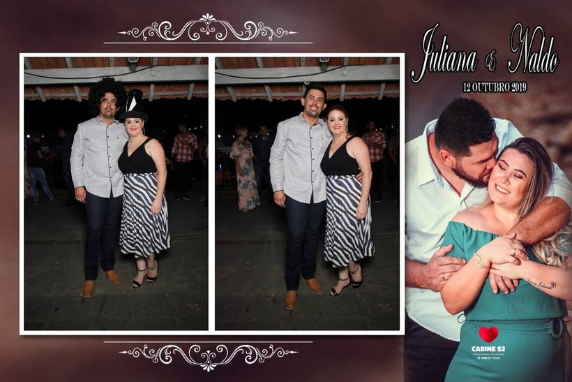 Casamento Juliana e Naldo 12/10/2019- Espelho Mágico