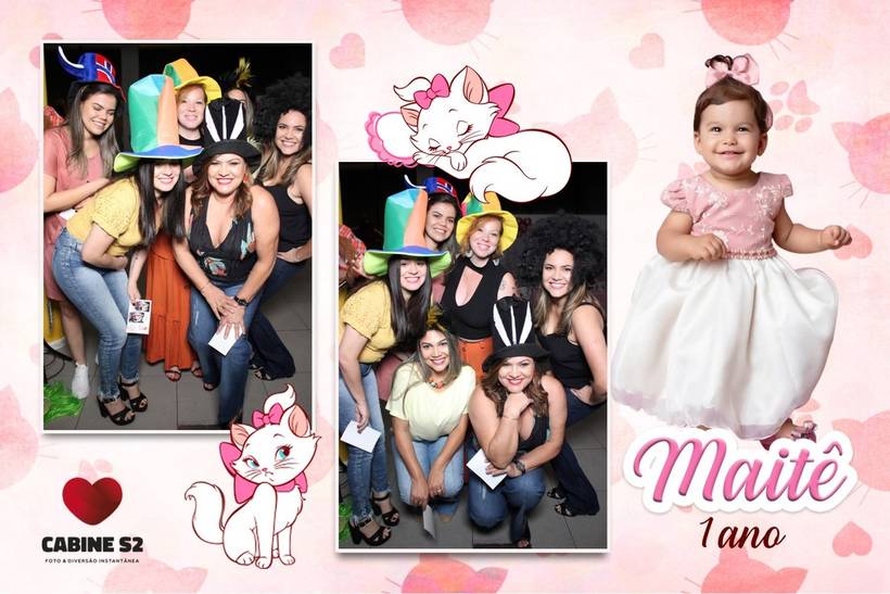 Aniversário 1 ano Maitê - Espelho mágico- 14/10/2019 - sonho de Criança