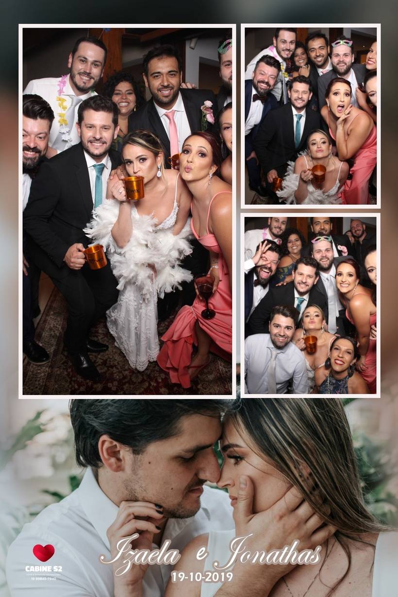 Casamento Izaela e Jonathas 19/10/19- Catavento- ESpelho Mágico