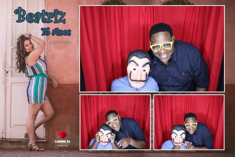 Aniversário 15 Anos Beatriz- Spazio Gatti - 02/11/21019- Cabine de Fotos