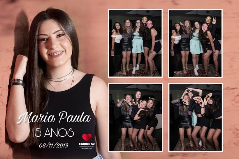 15 Anos de Maria Paula - Espelho Mágico - Buffet Skay - 08/11/2019.