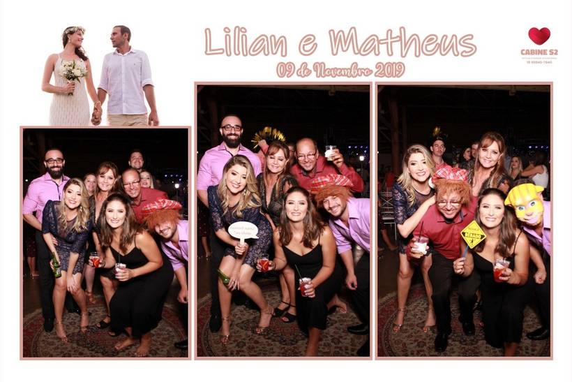 CASAMENTO LILIAN E MATHEUS - ESPELHO MÁGICO - VILLA FELICITÁ - 09/11/19.