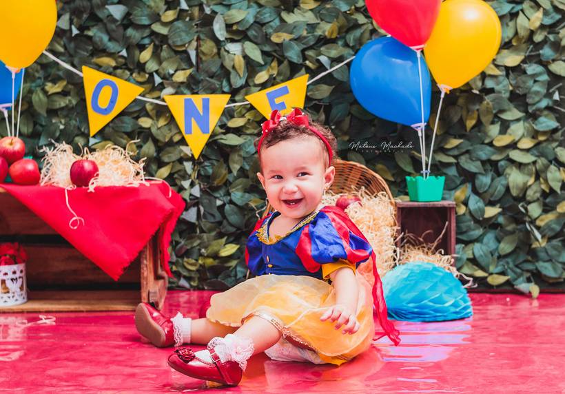 Valentina - Ensaio 1 Ano Smash The Cake