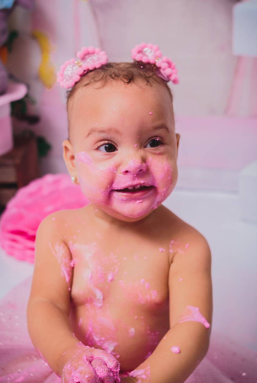 Júlia 1 Ano - Smash The Cake