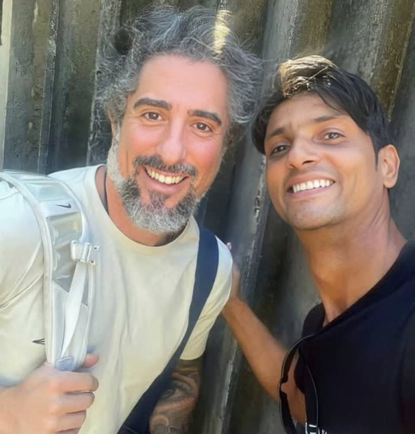 Romero Silva e Marcos Mion