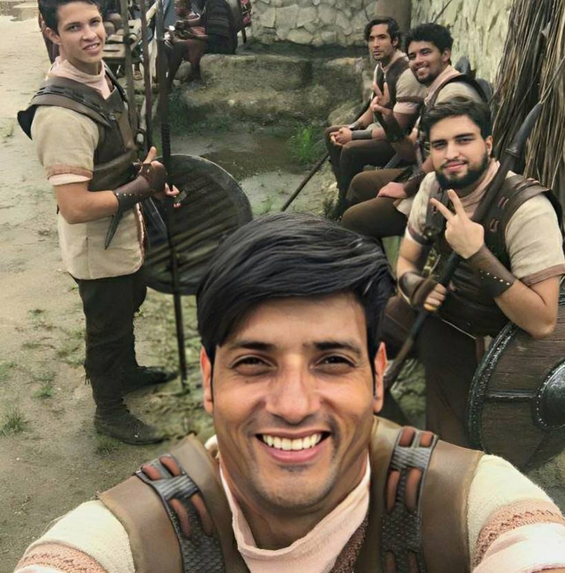 Romero Silva na novela Reis