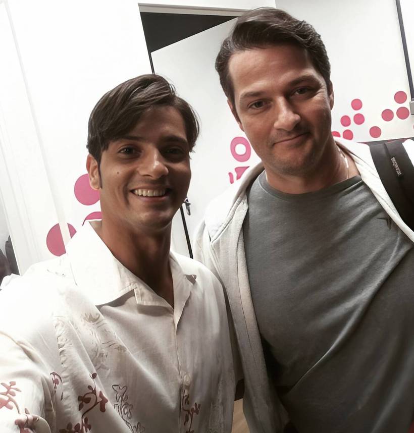 Romero Silva e Marcelo Serrado