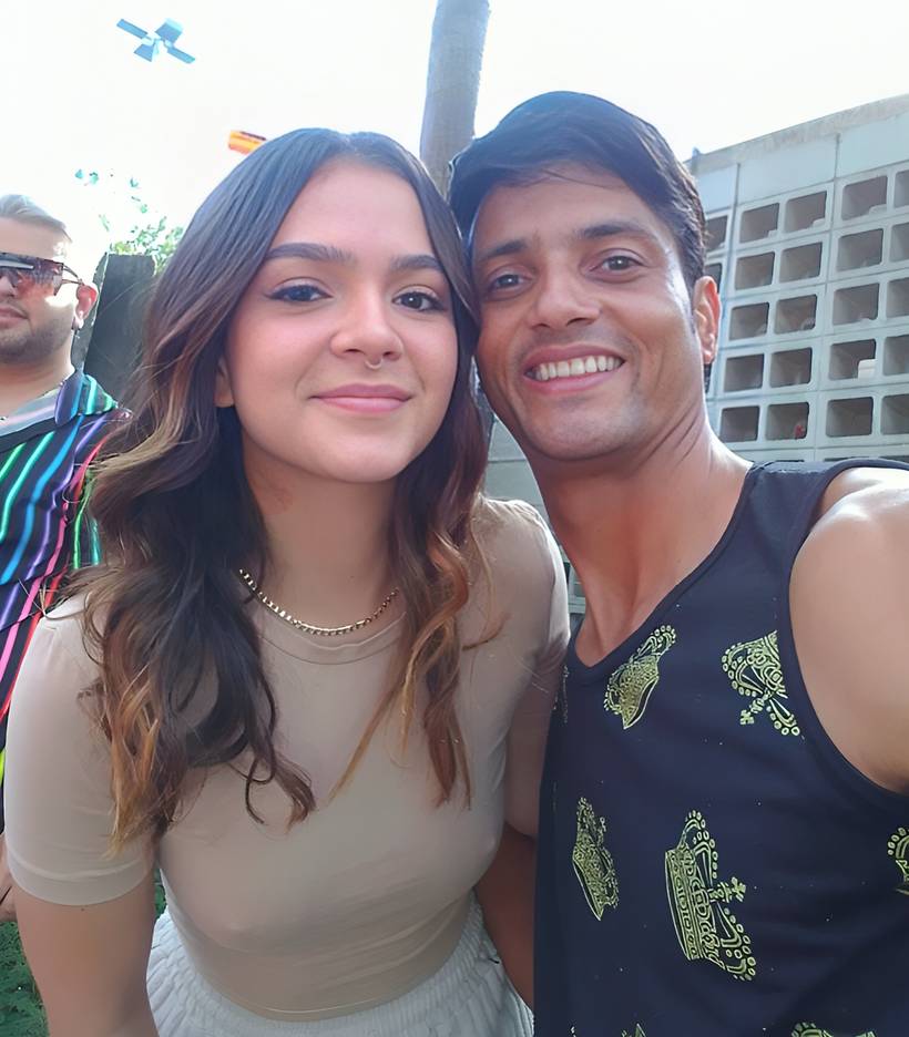 Romero Silva e Mel Maia