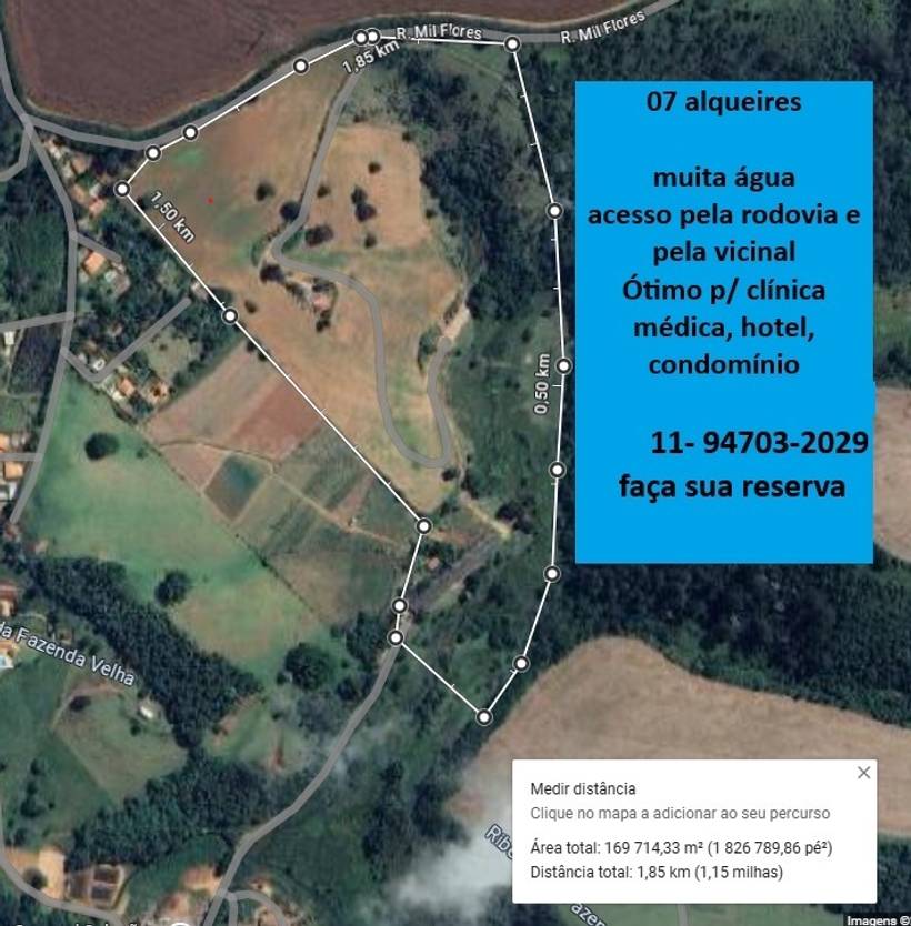 VENDO SÍTIO 07 ALQUEIRES P/ CONDOMINIO