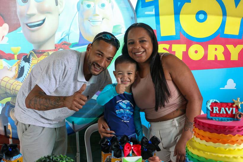 3 anos do Ravi_ToyStory