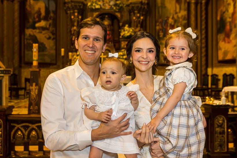 Batizado da Maria Luisa