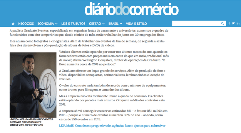 Jornal Diário Do Comércio
