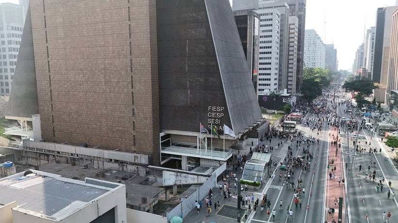 Fiesp Avenida Paulista Imagens Aéreas