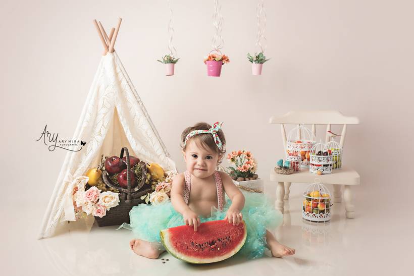 Acompanhamento do primeiro Aninho da Clara / BEBÊS