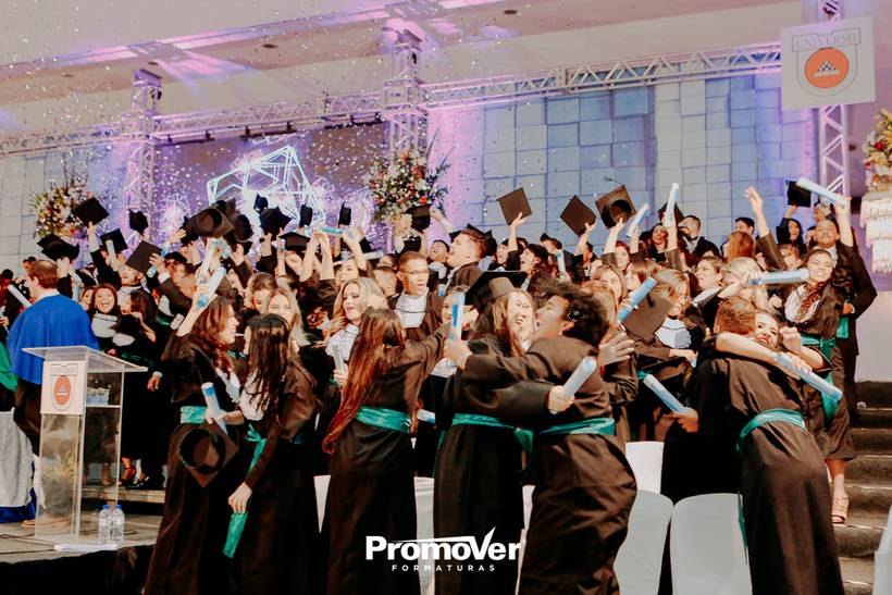 Colação de Grau! Um momento único, que coroa o percurso dos formandos