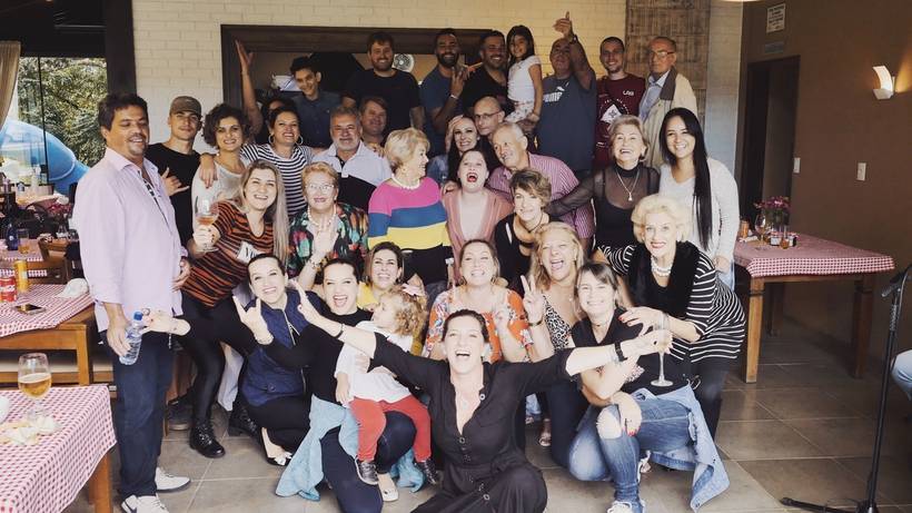 Almoço Família Rosa