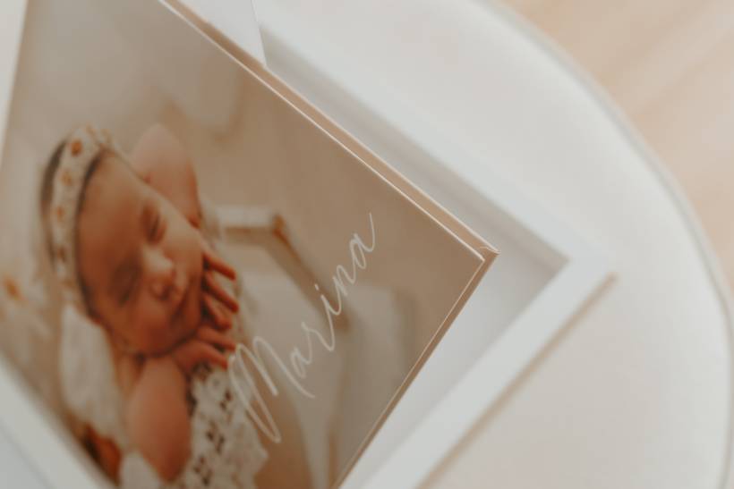 Álbum Luxo com estojo personalizado