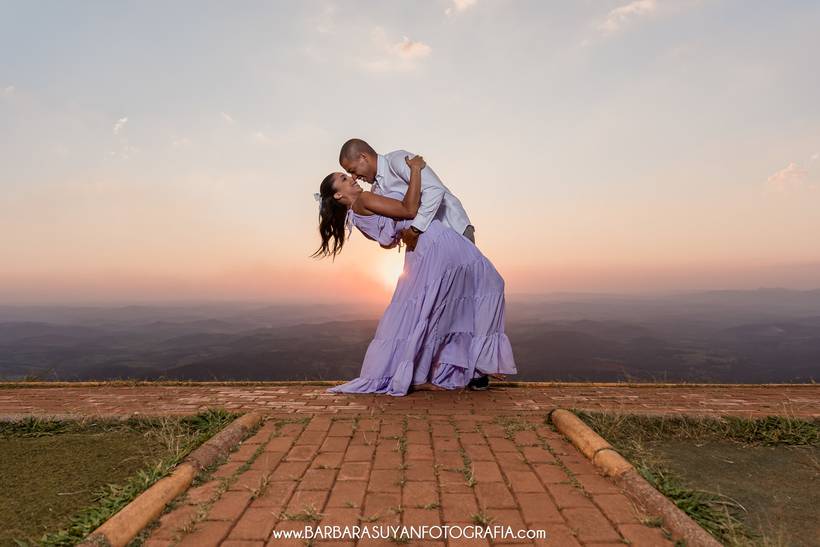 Aline e Welington - Ensaio Pré Casamento no Topo do Mundo, Brumadinho, Minas Gerais