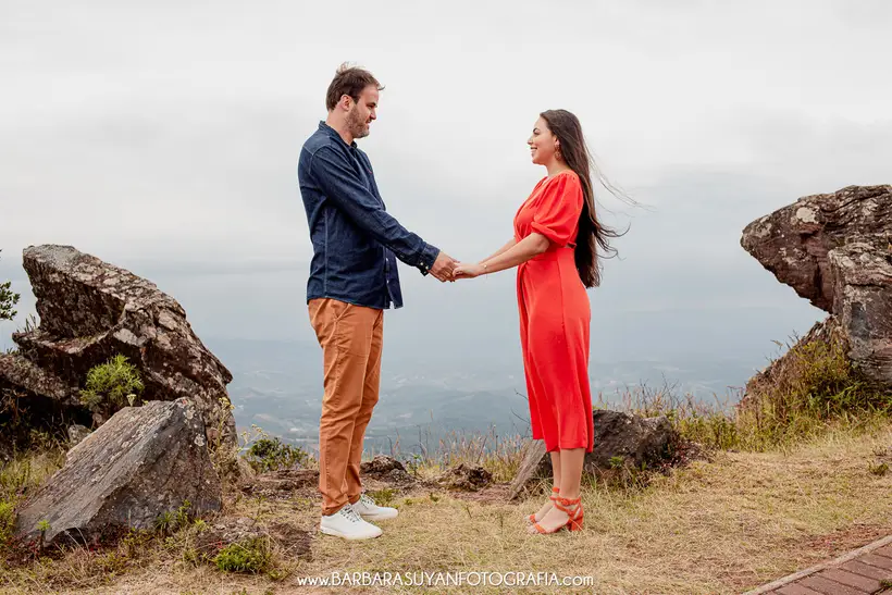 Raissa e Jefferson - Ensaio Pré Casamento, Serra da Piedade