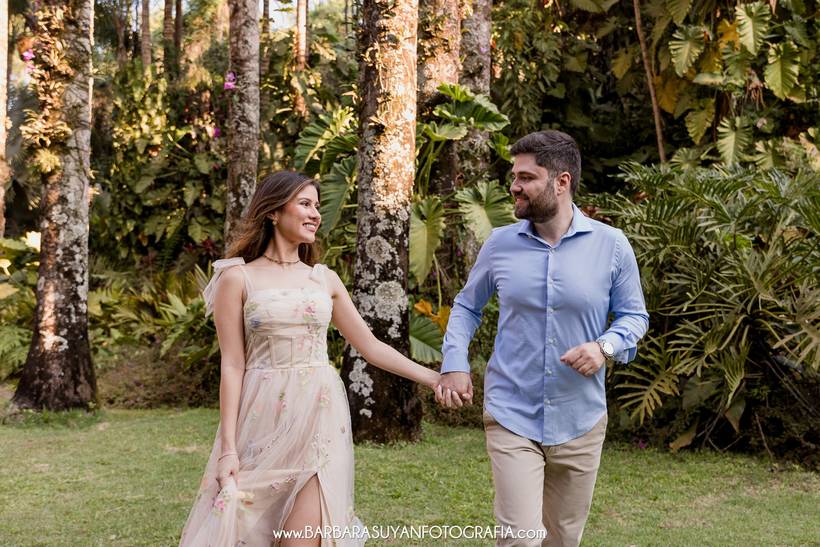 Aline e Gustavo | Ensaio Pré Wedding em Inhotim, Brumadinho, MG