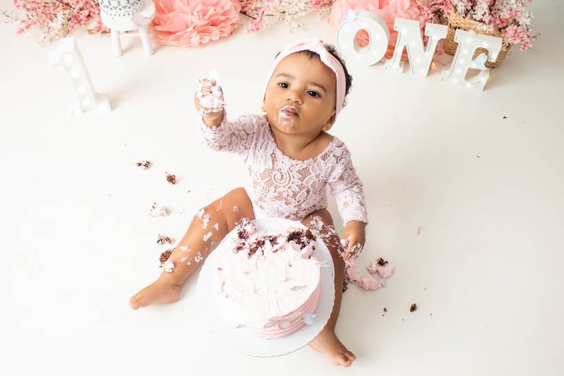 Ensaio Smash the Cake 