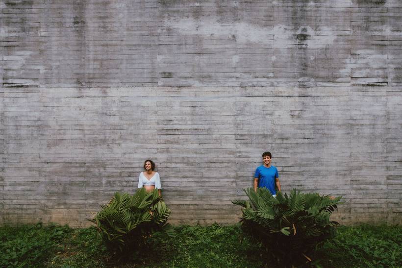 May e João e Maria Elis 