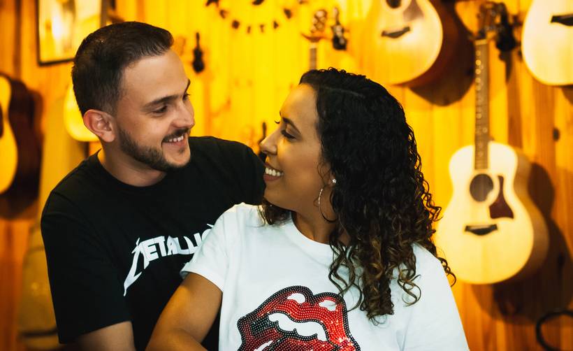 Juliana antonino E Lucas Ferrer