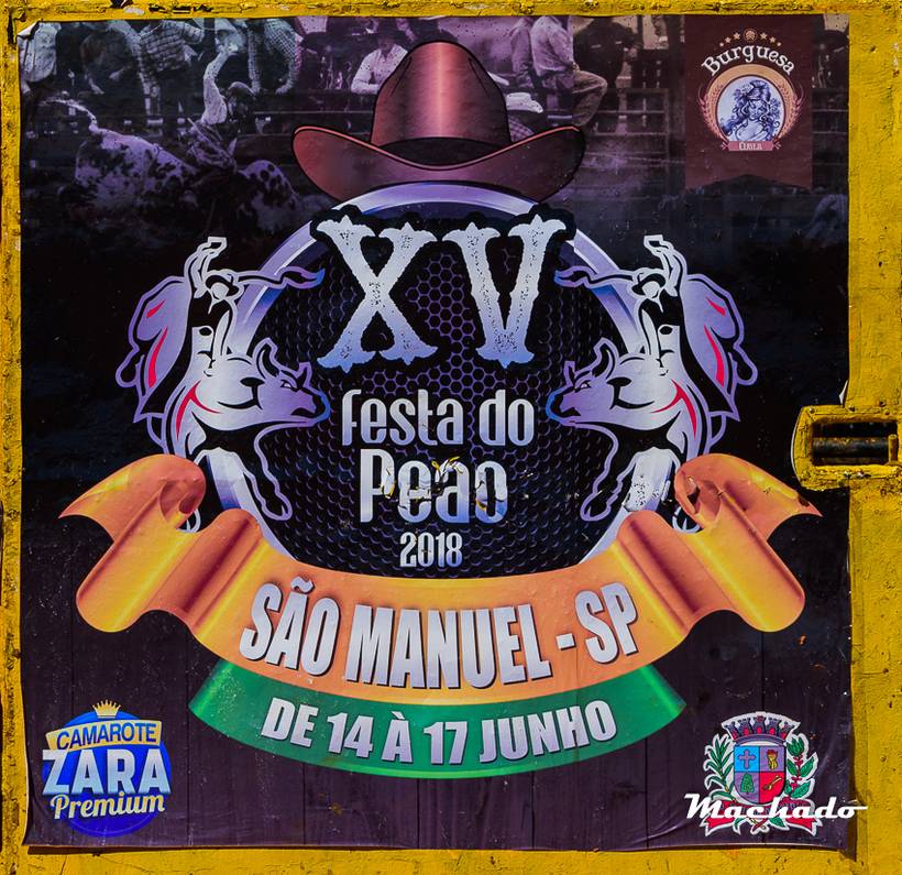 Rodeio de São Manuel - SP, jun/2018
