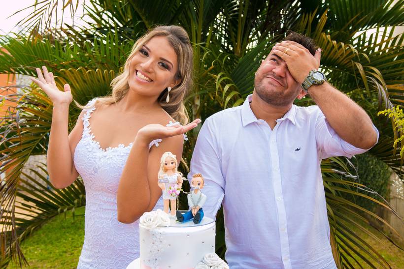 Casamento civil / Laço entre dois corações