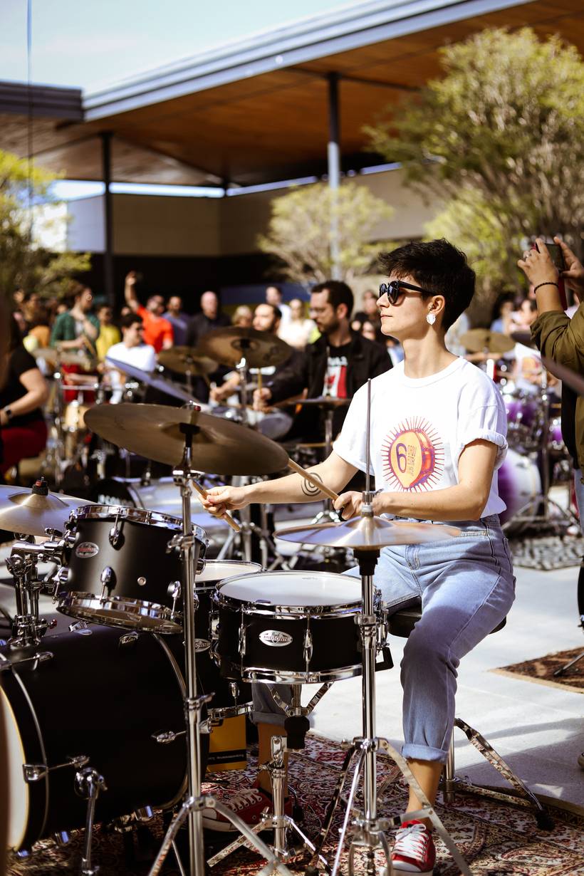 Ensaio Orquestra de Bateria 