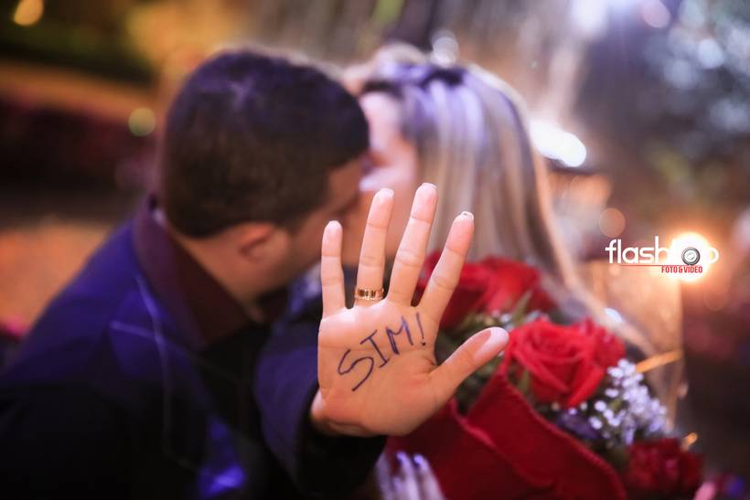 Pré Wedding, ela disse SIM