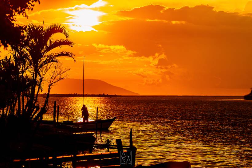 Nascer do sol em Tijucas