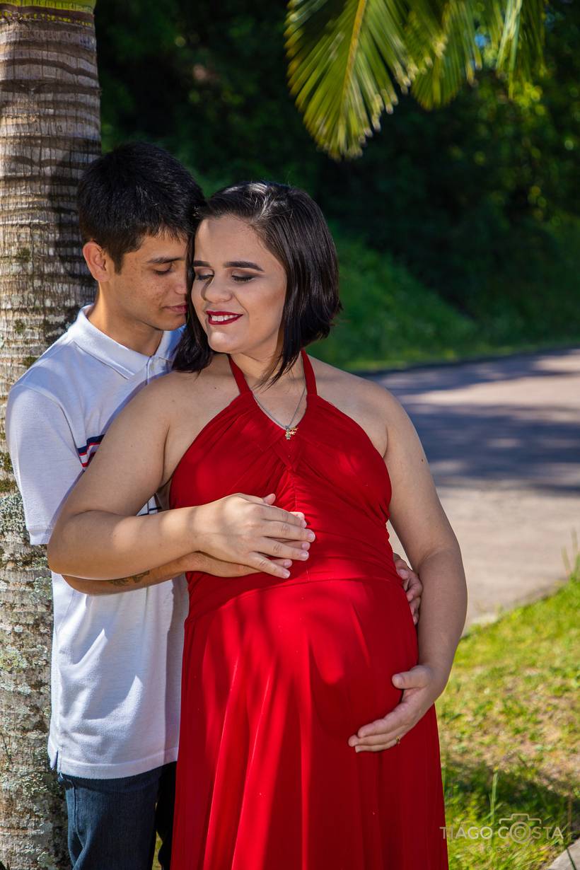 Ensaio de gestante Alexsandra e Tiago