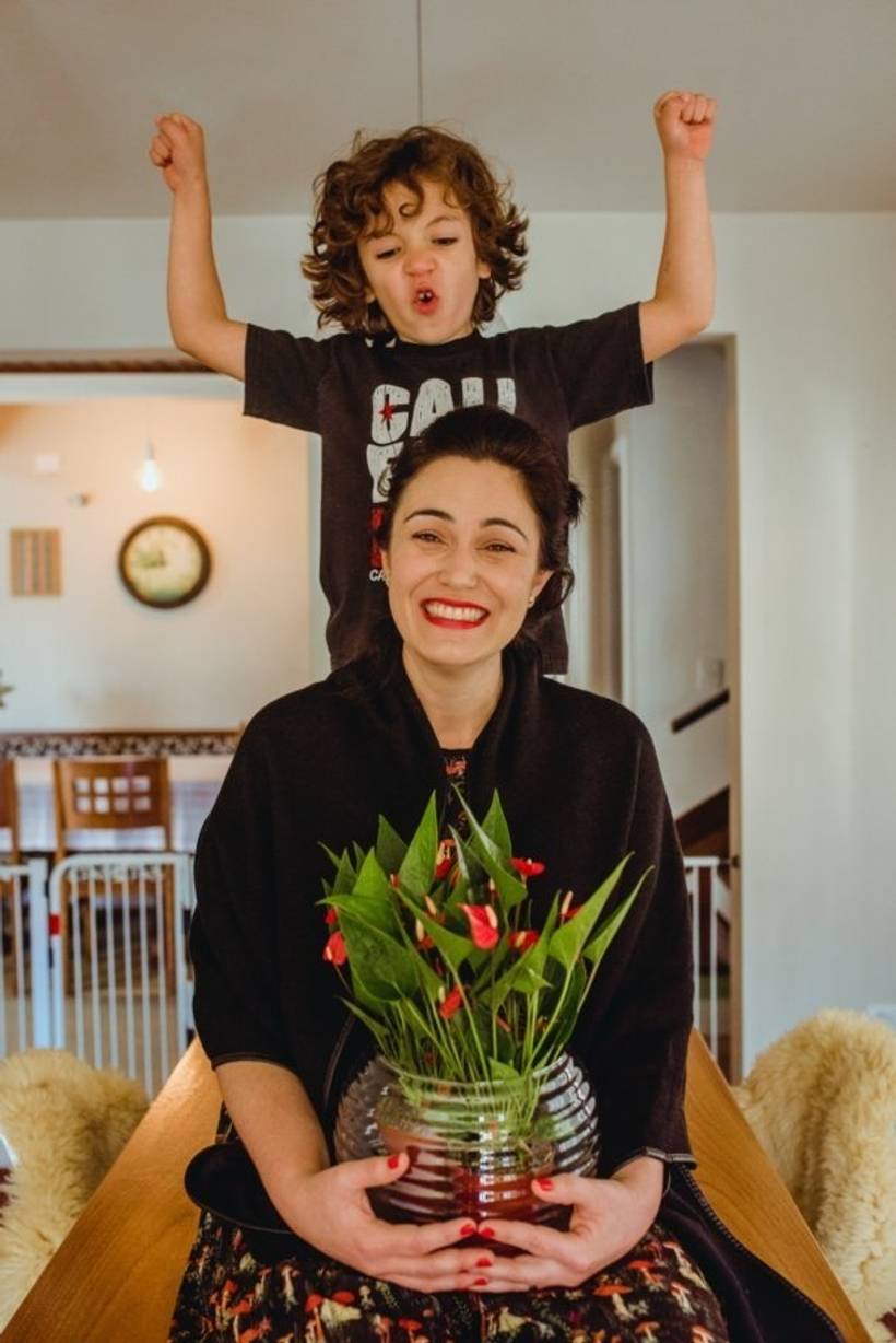 Fotos em casa familia Reis