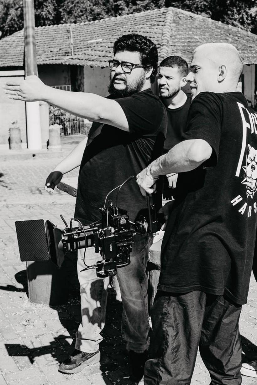 Backstage de Gravação