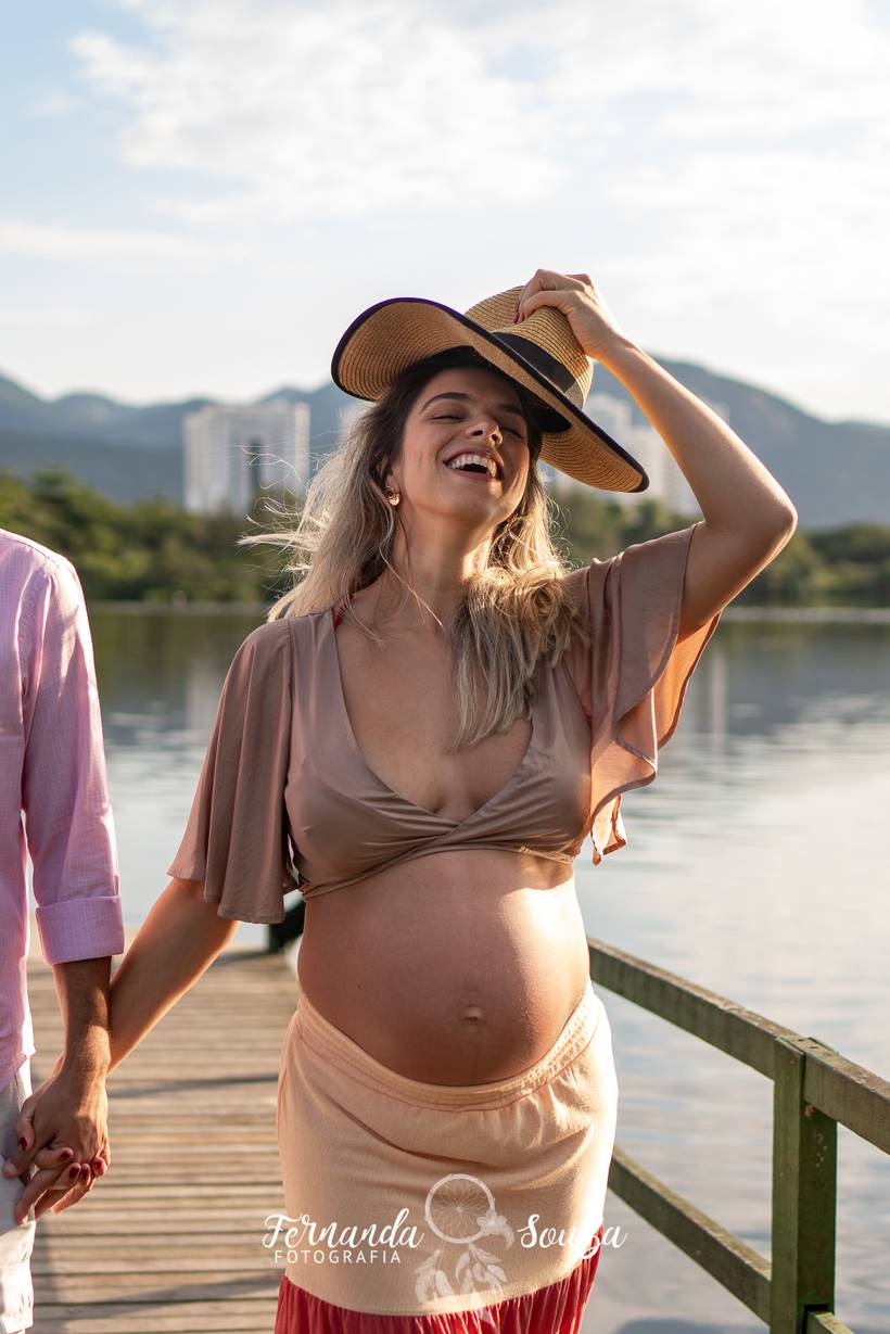 Ensaio gestante da Rosana