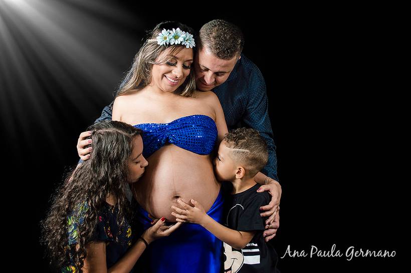 Ensaio/Book Gestante - São Paulo/SP | Estúdio Fotográfico Ipiranga