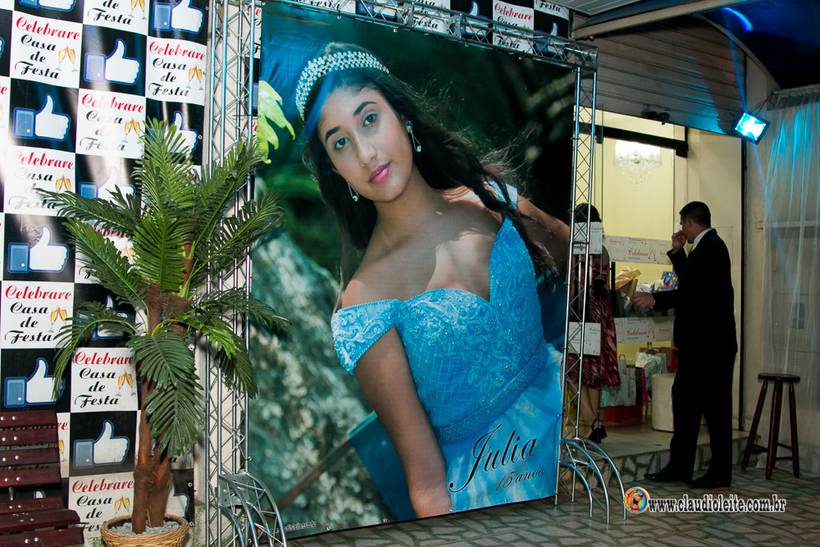 Treliça com foto (Lona ou Tecido)