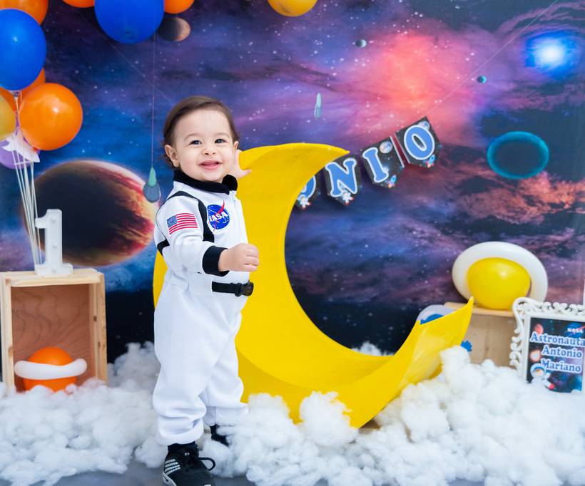 Ensaio de 1 Aninho do Antônio (Tema Astronauta)