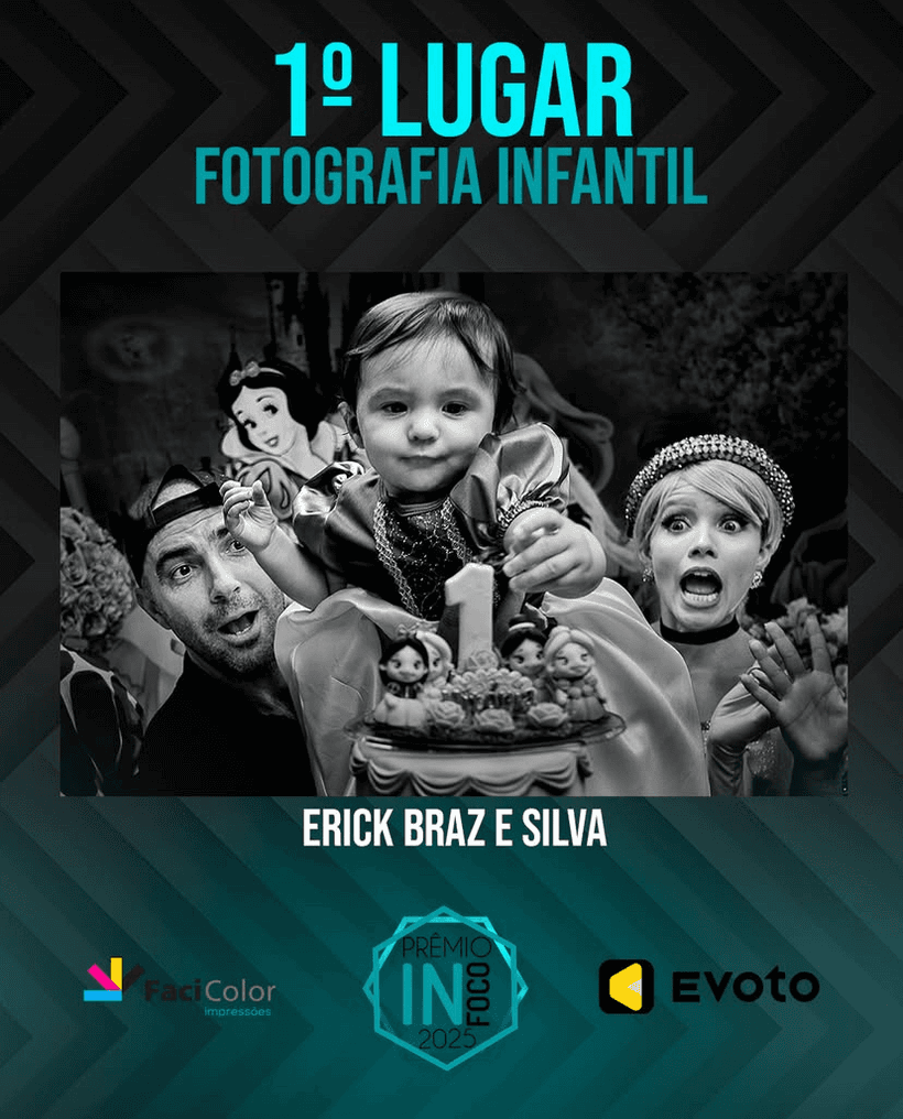 Prêmio Infoco 2025 - 1º Lugar - Fotografia Infantil