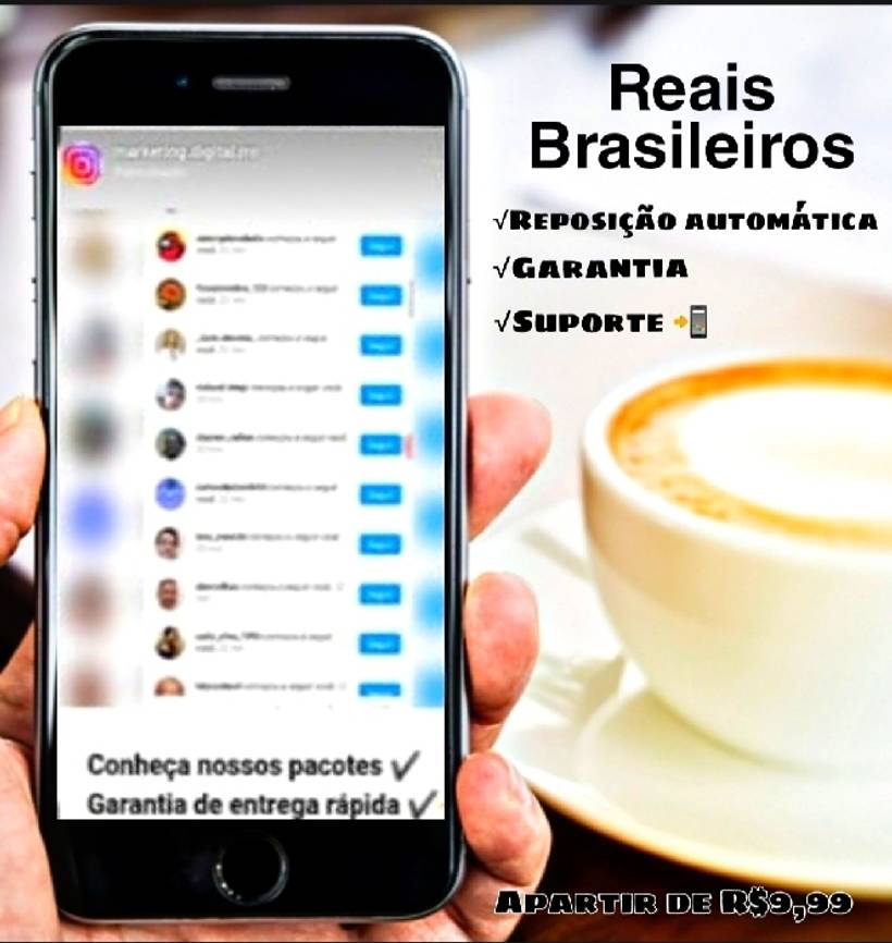 Seguidores reais brasileiros
