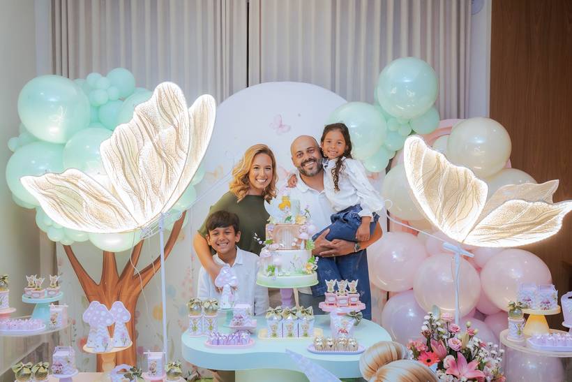 6 anos da Júlia