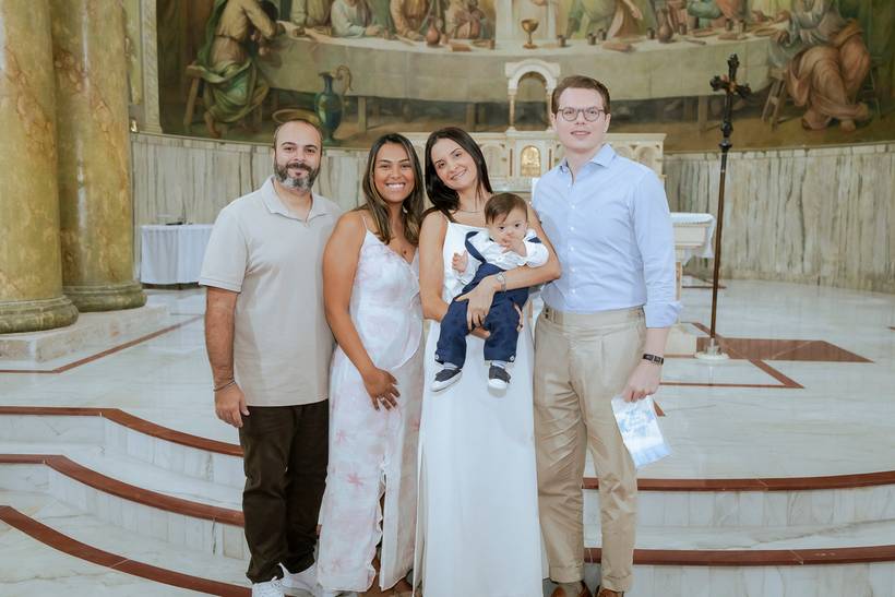 Batizado do Miguel