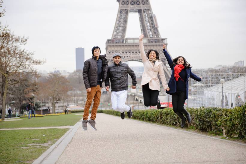 Familias em Paris